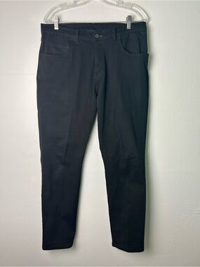 Blue Delta Custom Mens 34X31 Dark‎ Brown Pants Classic Straight Fit old Money